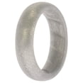 thumbnail image 1 of Anillo de boda BR sólido de silicona - Basic-Silver by ROQ para mujer - Anillo de 5 mm, 1 of 1