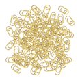 thumbnail image 4 of 100 piezas clips de papel clips clips multipropósito Fácil de usar notas clips clasificados suministros de oficina para documentos en casa personal Oro, 4 of 8