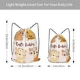 thumbnail image 4 of XMXT Unisex Drawstring Backpack for Women Men, Watercolor Cute Babies Animals Waterproof Gym Bag String Bags for Shopping Sport Travel, m, 4 of 8