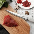 thumbnail image 3 of Hecef Juego de cuchillos de cocina de 14 piezas de acero inoxidable premium con bloque de madera, agarre cómodo, 3 of 7