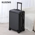 thumbnail image 2 of KLQDZMS-maleta de cabina, caja de embarque de aleación de aluminio y magnesio, cubierta de carrito de gran capacidad, equipaje de negocios de 20 "24" 26 pulgadas, 2 of 4