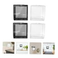 thumbnail image 3 of PBPBOX 4Pcs Plastic Wall Socket Protector Case Splash Proof Design for Balcony and Kitchen, 3 of 7