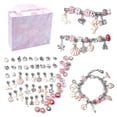 thumbnail image 1 of Beads Bracelet Making Kit Colorful Handmade Charm DIY Jewelry Crafts for Baby Girls, 1 of 7