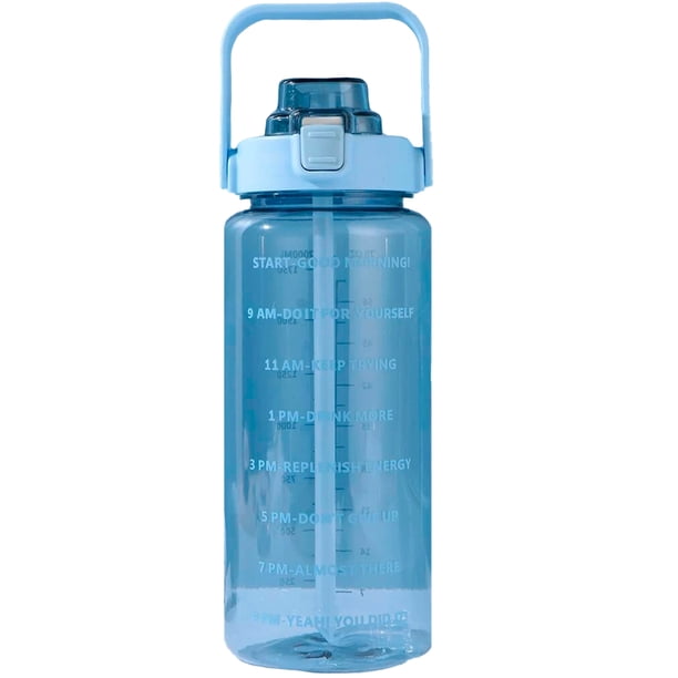 Botella De Agua Shendy Vendy Deportiva 2 Lts Con Popote