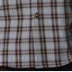 thumbnail image 5 of Mens Casual Botón Arriba Camisas de Manga Corta Cuadrado Cuello Superior, 50% Viscosa 50% Poliéster Tejido Transpirable Ligero para la Moda de Verano, Estilo Retro Occidental, 5 of 5