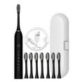 thumbnail image 3 of Decorative Objects Toothbrush, Toothbrush With 8 Brush Heads,With Toothbrush Box, 6 Cleaning Modes, Water Proofing IPX7 Water Proofing Toothbrush,-Newly, 3 of 5