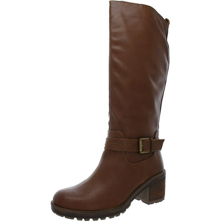 

Zodiac Womens Georgia Faux Leather Riding Knee-High Boots