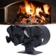 thumbnail image 1 of Ventilador De Estufa, Respetuoso Con El Medio Ambiente, Iniciado Automáticamente, Ventiladores De Chimenea De 8 Aspas, Distribución Eficiente Del Calor Para Leña, 1 of 7