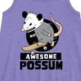 thumbnail image 2 of Instant Message - Awesome Possum - Toddler & Youth Girls A-line Dress, 2 of 5