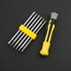 thumbnail image 3 of Juego de destornilladores premium 6 en 1, tornillo de giro multipropósito, destornillador pequeño para el hogar, mango desmontable, material de aleación de acero, 3 of 5