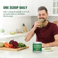 thumbnail image 3 of Tecepec Greens Superfoods Multivitamin Powder, Strawberry Kiwi, for Gut and Energy Support,30 Servings, 3 of 6