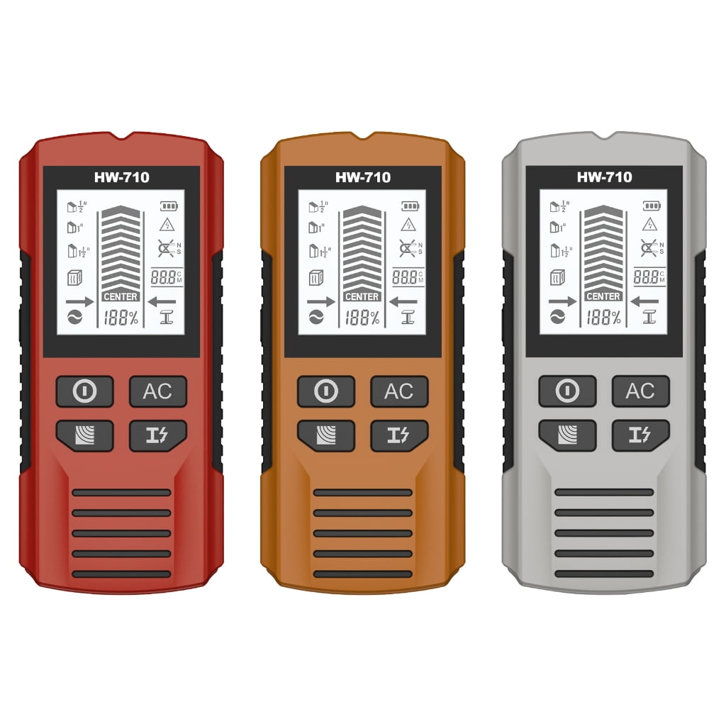 Multifunction Wall Scanners Studs Finders with Sound Alerts & Ergonomic Grip Electronic Measuring Instrument for Enth