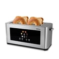 thumbnail image 1 of BBday Toaster 4 slice with Touch Screen LCD Display, Extra Long Wide Slots Toaste, Smart Toaster with 6 Browning Levels, Defrost, Reheat & Removable, 1 of 8