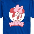 thumbnail image 3 of Mickey & Friends - Minnie Mouse Wink Face - Men's Short Sleeve Graphic T-Shirt, 3 of 5