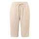 thumbnail image 3 of WILLBEST Pantalones Casuales para Mujer, Cómodos para el Día a Día, de Corte Holgado, para Playa, con Diseño Calado y Bolsillos Prácticos para Senderismo y Actividades de Ocio. Mediana, 3 of 4