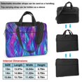 thumbnail image 2 of Psychedelic Neon Universe Laptop Bag, 15.6 inch Laptop or Tablet, Business Casual Laptop Bag, 2 of 8