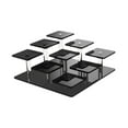 thumbnail image 3 of colcolo Acrylic Display Stand Cupcake Stand for Toys Badges Decoration and Organizer Black, 3 of 7