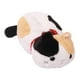 thumbnail image 1 of Porta pañuelos de peluche para coche, gato de dibujos animados, funda para pañuelos, decoración de interiores, pañuelos Negro Blanco Amarillo, 1 of 9