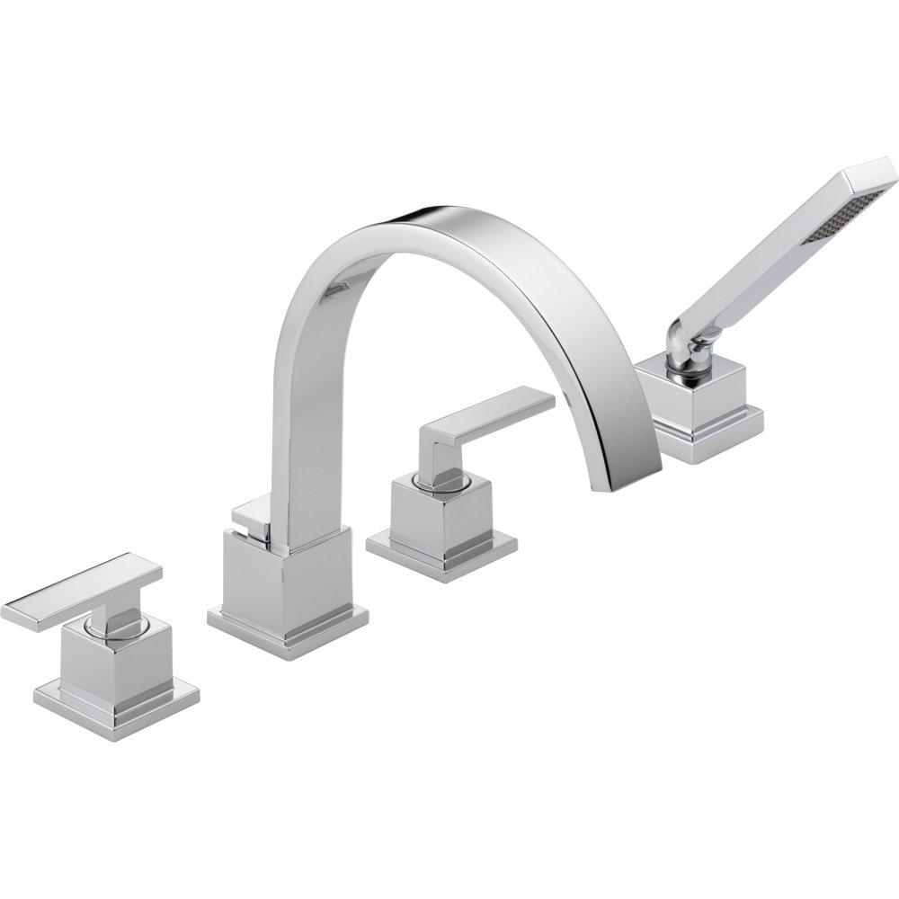 Delta Vero Roman Tub Trim with Hand Shower, Chrome
