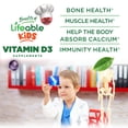thumbnail image 3 of Gomitas de vitamina D Lifeable Kids Vitamina D3 1000 UI 90 gomitas, 3 of 7