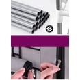 thumbnail image 4 of Zimtown Double Row 9 Lattices Portable Shoe Cabinet 6 Tiers Entryway Shoe Rack Shoe Shelf Shoe Tower Stand Closet Storage Organizer Space Saving, Multiple Colors, 4 of 9