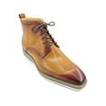 thumbnail image 2 of Carrucci Mens Cognac Burnished Lace-Up Boot, 2 of 3