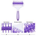 thumbnail image 6 of 2 Pcs Hole Punch Rollers Pizza Needle Rolling Pin Purple Plastic, 6 of 6