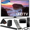Samsung MU6300-Series 65"-Class HDR UHD Smart LED TV + Samsung HW-M360 200W 2.1-Channel Soundbar System # HW-M360/ZA + Apple TV 4K (32GB) # MQD22LL/A Bundle