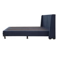 thumbnail image 4 of Box Base Cama King Size + Cabecera Milan Azul Marino Dicasa  Milan Bless, 4 of 8