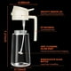 thumbnail image 4 of Botella Dispensadora Aceite 16 Onzas para Cocina, Dispensador Aceite Oliva y Pulverizador Aceite - Botella Aceite Oliva 470 Ml - Pulverizador Aceite, 4 of 5