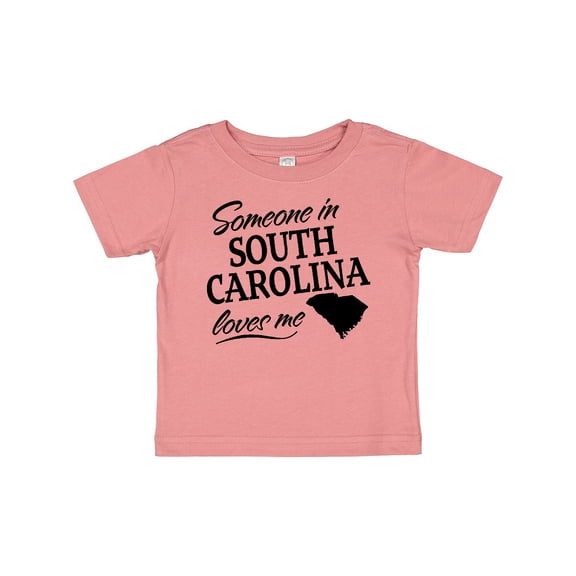 Inktastic Someone in South Carolina Loves Me Boys or Girls Baby T-Shirt