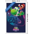 thumbnail image 3 of Nintendo The Super Mario Galaxy Movie (2026) - Mario & Yoshi Let's-A Go! Wall Poster, 22.375" x 34" Framed, 3 of 5