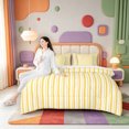 thumbnail image 5 of Erosebridal Modern Lines 7-Piece King Bedding,Line Art King Bed in a Bag,Polkadot Reversible, 5 of 7