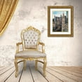 thumbnail image 3 of Wang, Melissa 19x24 Gold Ornate Wood Framed with Double Matting Museum Art Print Titled - US Cityscape-Chicago, 3 of 4
