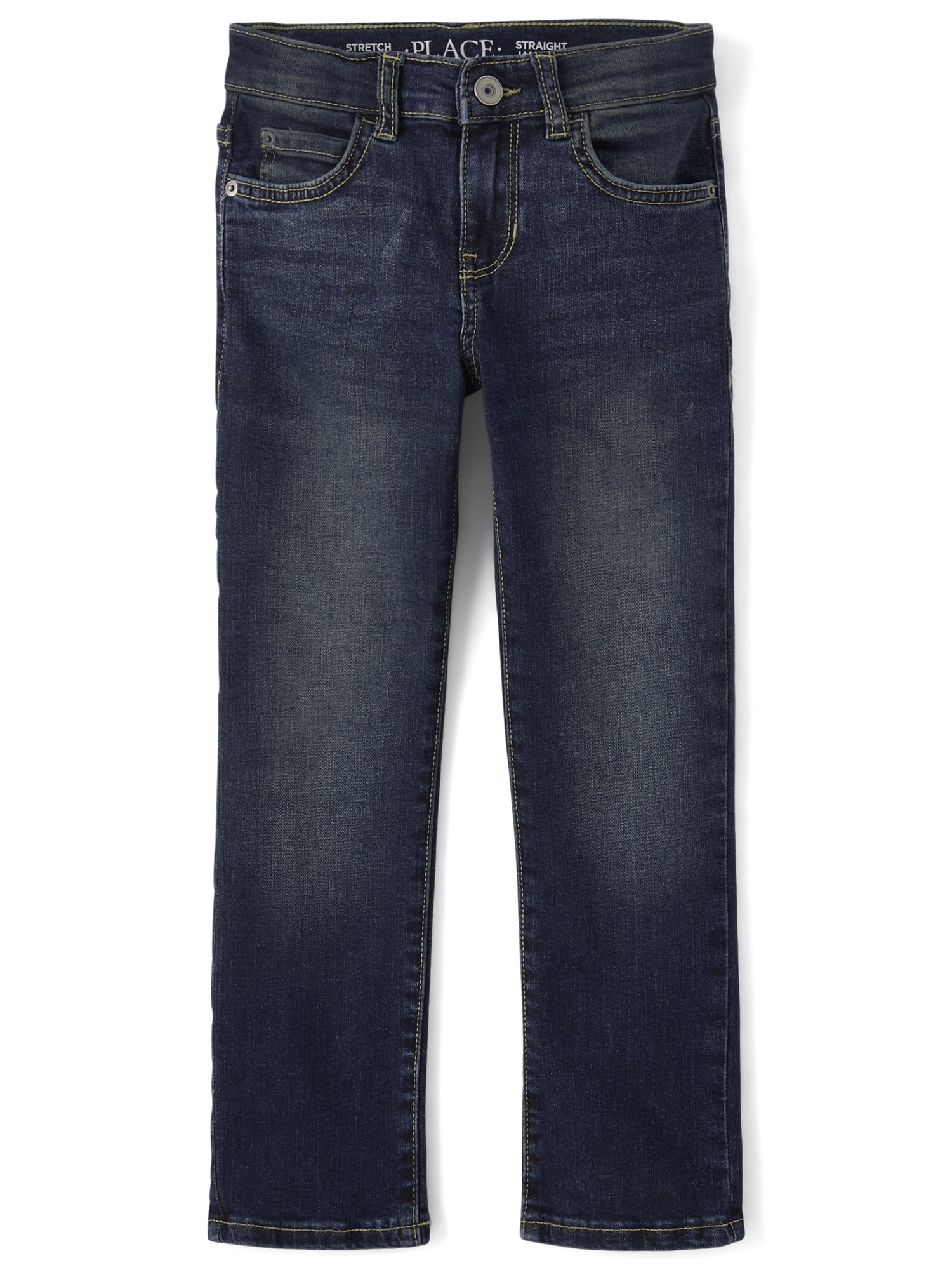 The Children's Place Boys Stretch Straight Fit Jeans, Sizes 4-18