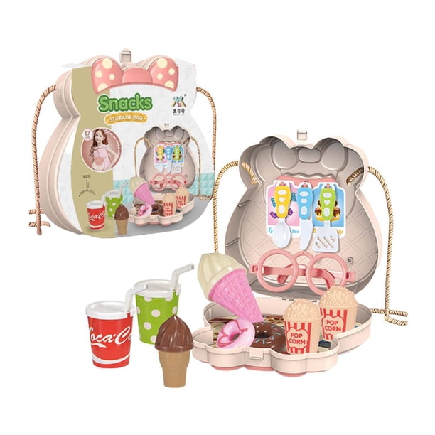 Juguetes Para Niños Bolso De Hombro Niños Juegos De Imaginación Juguetes Simulación Comida Maquillaje Doctor Cocina Juego De Juguetes De Plástico Para Niños Y Niñas Monstrate AP007945-02