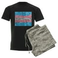thumbnail image 6 of CafePress - Abstract Paint Splatter Transgender Pride Flag Pajamas - Men's Dark Loose Fit Cotton Pajama Set, 6 of 7