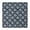 Blue White Floral, variant on Blue White Floral Pattern Square Fitted Tablecloth with Elastic Edge,Square Table Cover,Washable Elastic Table Cover for Home Kitchen Party Decor 34"x34"
