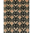 thumbnail image 1 of Ahgly Company Machine Washable Indoor Rectangle Abstract Bullet Shell Brown Area Rugs, 6' x 9', 1 of 7