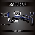 thumbnail image 2 of Attack Graphics Custom Velocity Complete Bike Graphics Kit for Yamaha YZ250 2008, 2 of 3
