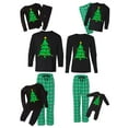 thumbnail image 1 of Awkward Styles Green Holiday Tree Christmas Family Pajamas Set Matching Sleepwear, 1 of 7