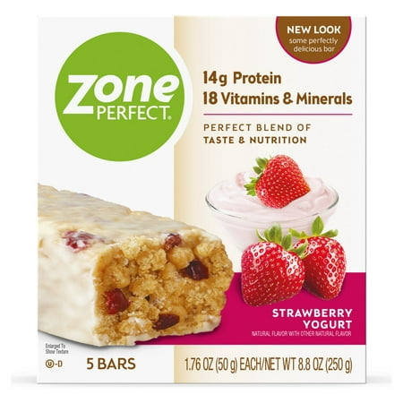 UPC 638102633033 product image for ZonePerfect Protein Bars, Strawberry Yogurt, 14g of Protein, Nutrition Bars With | upcitemdb.com