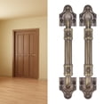thumbnail image 1 of Antique Barn Door Handles, Antique Cabinet Pull Bronze Color Unsharp Edges Retro Style Widely Used 2 Pieces  For Family, 1 of 8