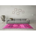 thumbnail image 3 of Ahgly Company Indoor Rectangle Persian Pink Traditional Area Rugs, 6' x 9', 3 of 4