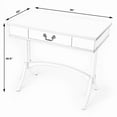 thumbnail image 3 of Butler Specialty Company Alta Wood Writing Desk - Black, 3 of 9