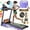 Black, variant on Folding Electric Treadmill for Home, Compact Running Machine with 3HP Motor, 300 Lbs Capacity, 3-Level Adjustable Incline, Up to 7.5 MPH, Quiet Brushless Motor, 64 Preset Programs, Space-Saving Fitne