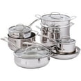 thumbnail image 2 of Cuisinart Contour 13-Piece Stainless Steel Cookware Set, 2 of 6
