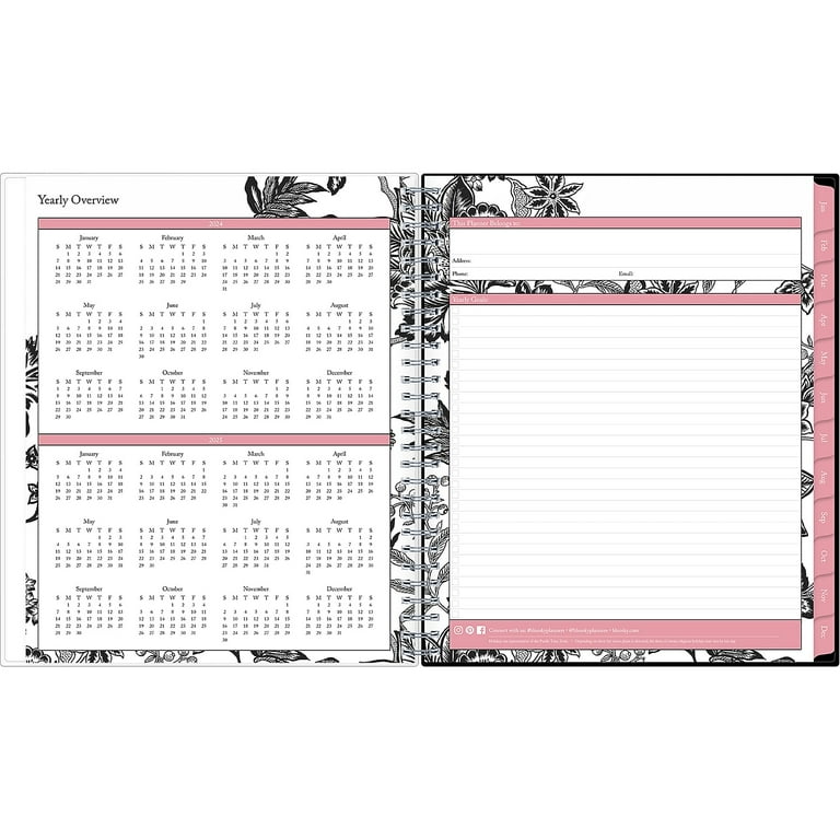 2024 Monthly Planner, 8x10, by Blue Sky, Analeis - Walmart.com