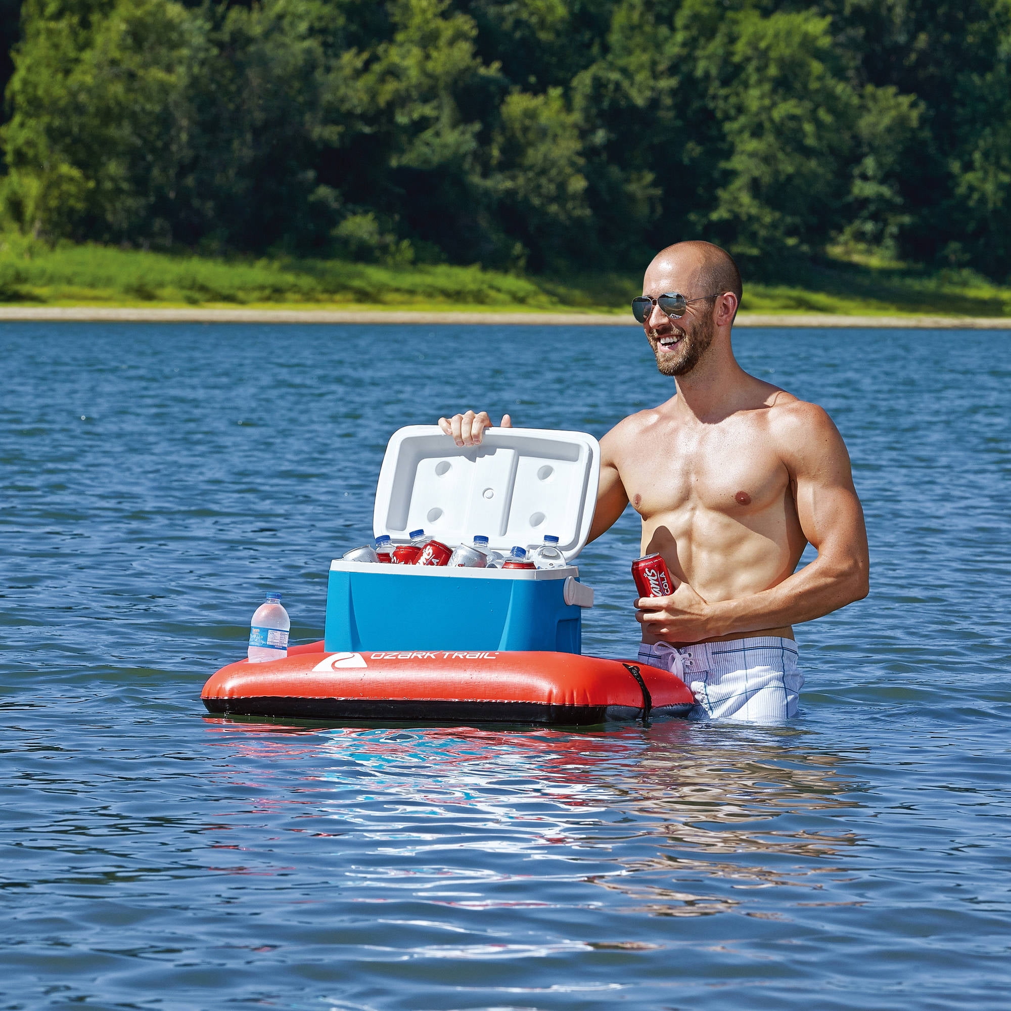 Ozark Trail 43276E Inflated Cooler Float Large for sale online 