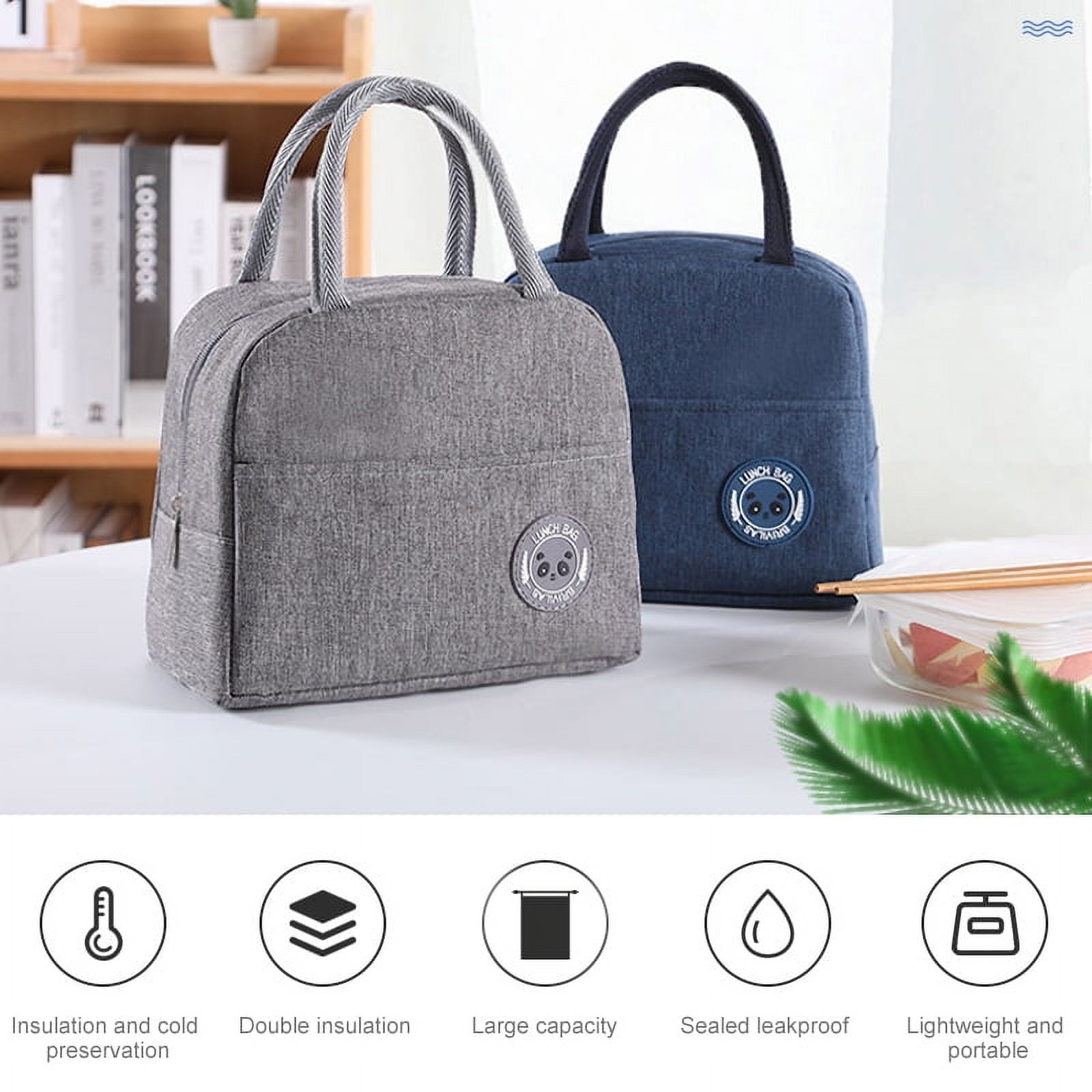 IKISTO Womens Lunch Bags for Work Insulated Lunch Box Lunch Tote Bag Leak  Proof Soft Lunch Cooler Mo…See more IKISTO Womens Lunch Bags for Work